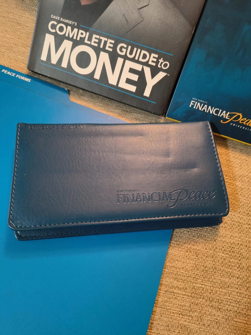 Financial Peace Blue Home Office Planner Set by Dave Ramsey